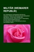 Militär (Weimarer Republik)