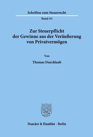 Zur Steuerpflicht der Gewinne aus der Veräußerung von Privatvermögen.