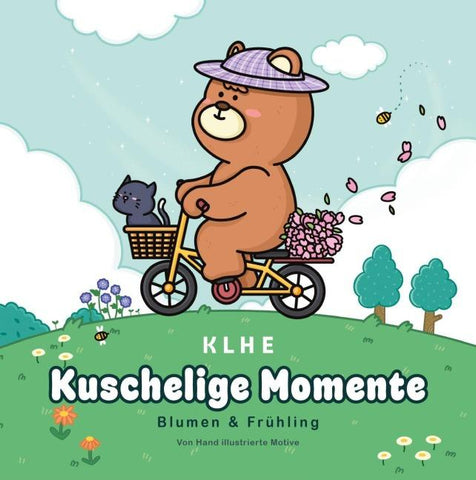 Kuschelige Momente Blumen & Frühling Ausmalbuch