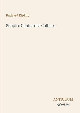 Simples Contes des Collines