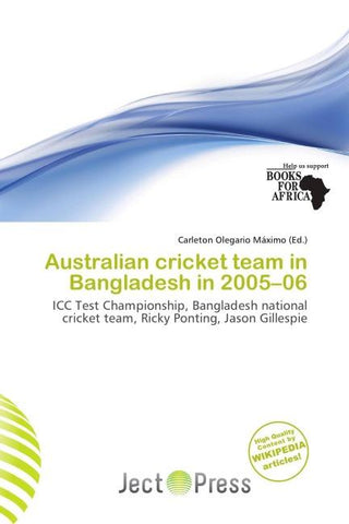 Australian cricket team in Bangladesh in 2005-06