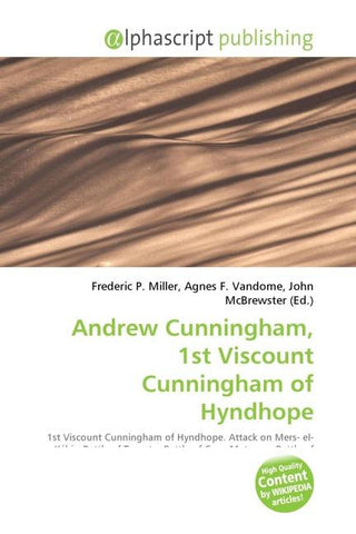 Andrew Cunningham, 1st Viscount Cunningham of Hyndhope