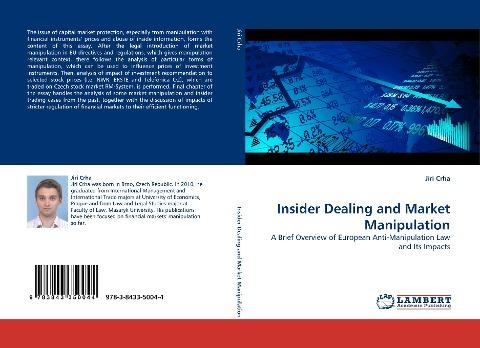 Insider Dealing and Market Manipulation