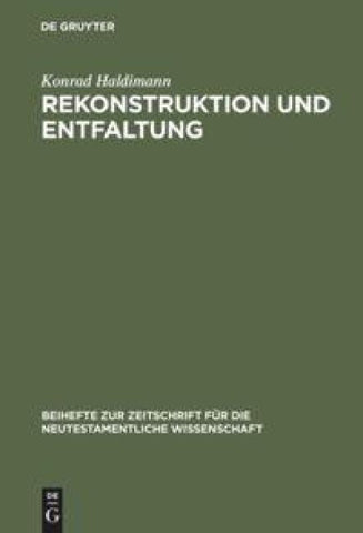 Rekonstruktion und Entfaltung
