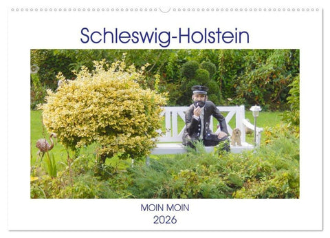 Schleswig-Holstein Moin Moin (Wandkalender 2026 DIN A2 quer), CALVENDO Monatskalender