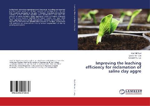 Improving the leaching efficiency for reclamation of saline clay aggre