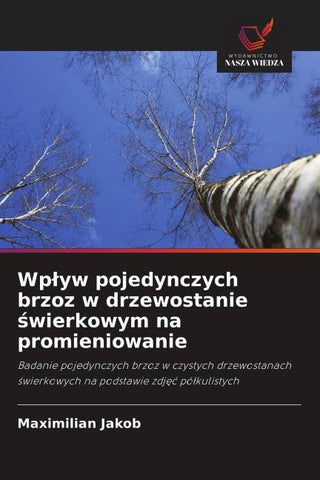 Wp¿yw pojedynczych brzoz w drzewostanie ¿wierkowym na promieniowanie