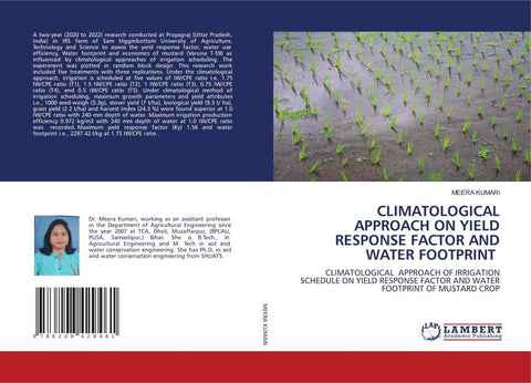 CLIMATOLOGICAL APPROACH ON YIELD RESPONSE FACTOR AND WATER FOOTPRINT