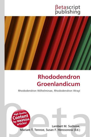 Rhododendron Groenlandicum