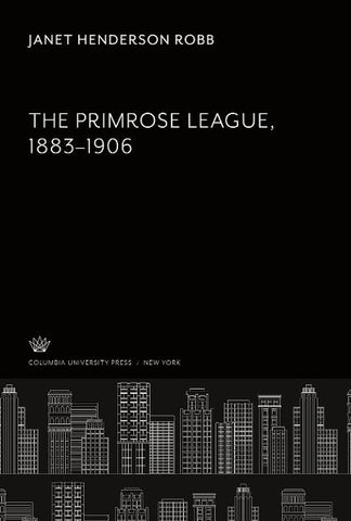 The Primrose League 1883-1906