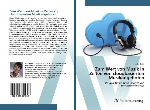 Zum Wert von Musik in Zeiten von cloudbasierten Musikangeboten