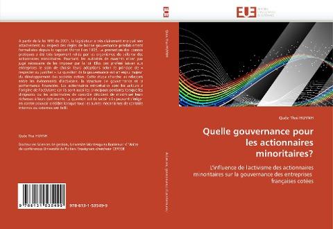 Quelle gouvernance pour les actionnaires minoritaires?