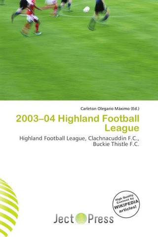 2003-04 Highland Football League