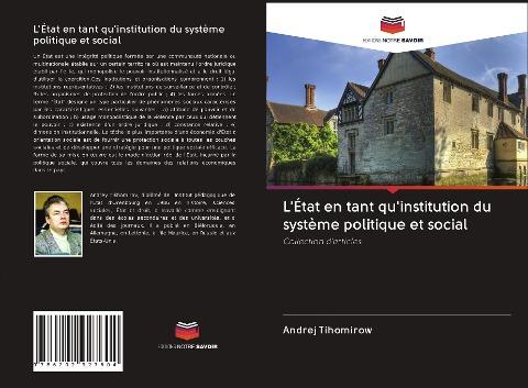 L'État en tant qu'institution du système politique et social