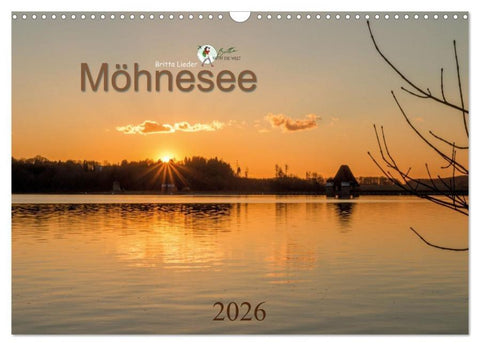 Möhnesee - das westfälische Meer (Wandkalender 2026 DIN A3 quer), CALVENDO Monatskalender