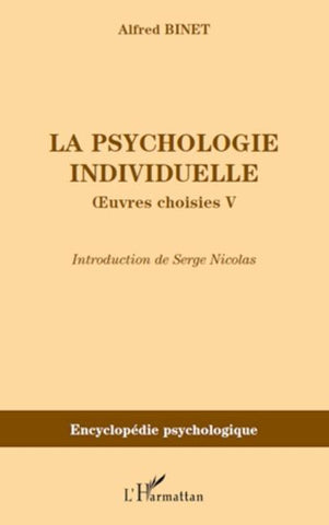 La psychologie individuelle