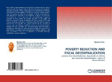 POVERTY REDUCTION AND FISCAL DECENTRALIZATION