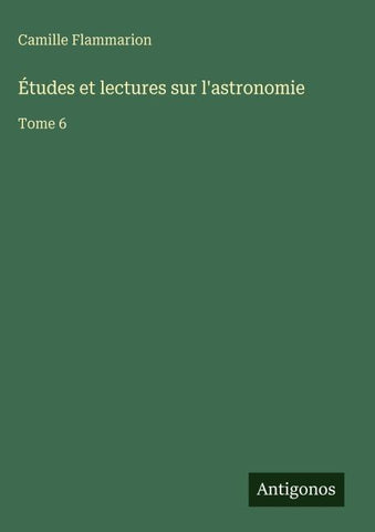 Études et lectures sur l'astronomie