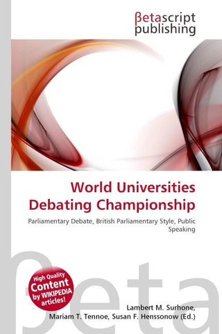World Universities Debating Championship