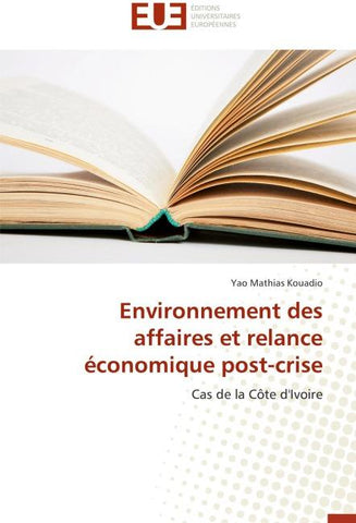Environnement des affaires et relance économique post-crise