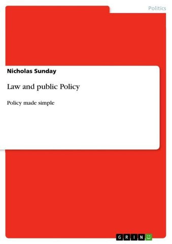 Law and public Policy
