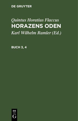 Horazens Oden. Buch 3, 4