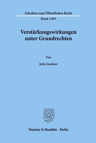 Verstärkungswirkungen unter Grundrechten.
