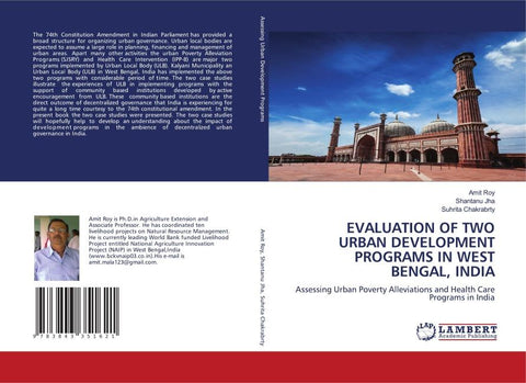 EVALUATION OF TWO URBAN DEVELOPMENT PROGRAMS IN WEST BENGAL, INDIA