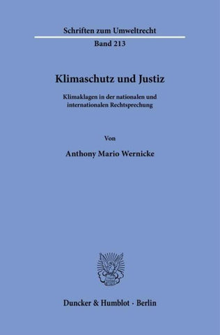 Klimaschutz und Justiz