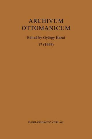 Archivum Ottomanicum 17 (1999)