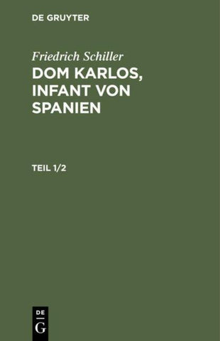 Dom Karlos, Infant von Spanien. Teil 1/2