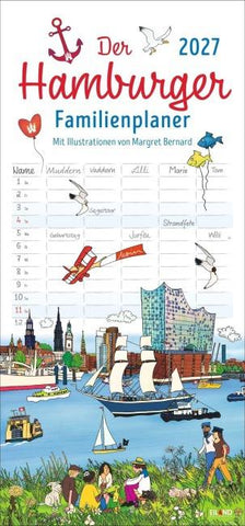 Der Hamburger Familienplaner 2027 - Margret Bernard