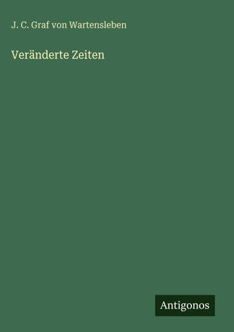 Veränderte Zeiten