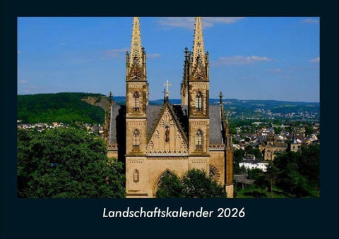 Landschaftskalender 2026 Fotokalender DIN A4