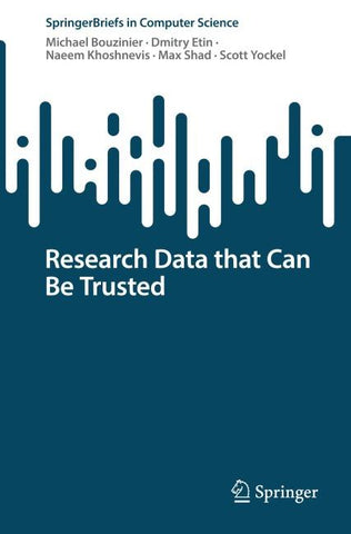 Research Data that Can Be Trusted