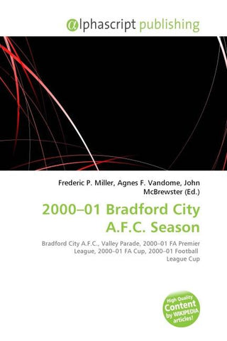 2000-01 Bradford City A.F.C. Season