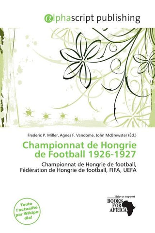 Championnat de Hongrie de Football 1926-1927
