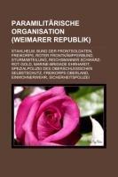 Paramilitärische Organisation (Weimarer Republik)