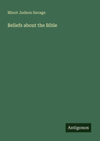 Beliefs about the Bible