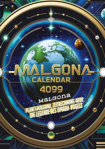 Planet Malgona, Zeitrechnung 4099: Die Legende des Omada-Vogels