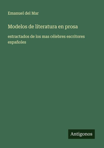 Modelos de literatura en prosa