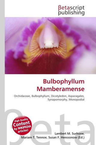 Bulbophyllum Mamberamense