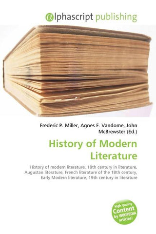 History of Modern Literature