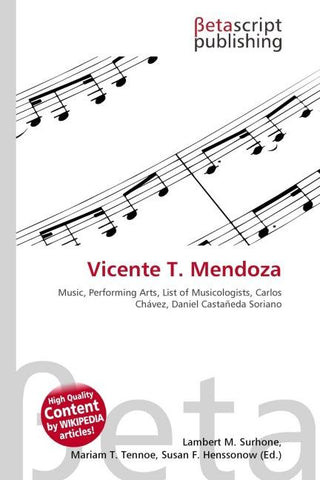 Vicente T. Mendoza
