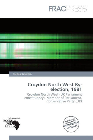 Croydon North West By-election, 1981