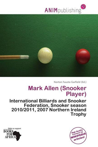 Mark Allen (Snooker Player)