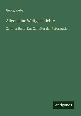 Allgemeine Weltgeschichte