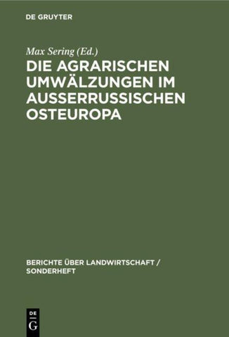 Die agrarischen Umwälzungen im außerrussischen Osteuropa
