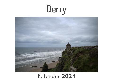 Derry (Wandkalender 2024, Kalender DIN A4 quer, Monatskalender im Querformat mit Kalendarium, Das perfekte Geschenk)