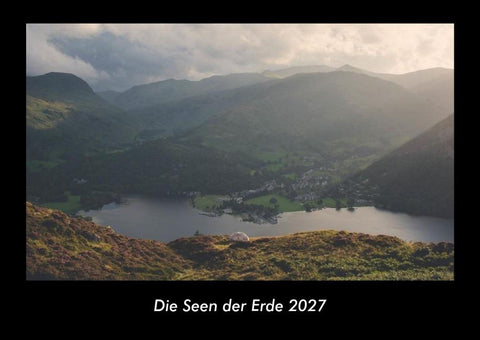 Die Seen der Erde 2027 Fotokalender DIN A3